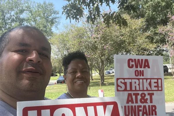 ATU 1546 supporting CWA in Baton Rouge