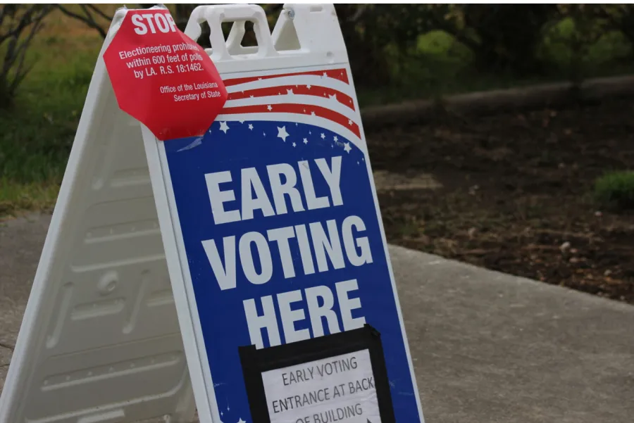  Early voting for the Nov. 5, 2024, presidential election runs from Oct. 18-29 in Louisiana. (Wes Muller/Louisiana Illuminator)